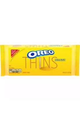Picture of Oreo Thins Thin & Crispy Sandwich Cookies 13.1 Oz