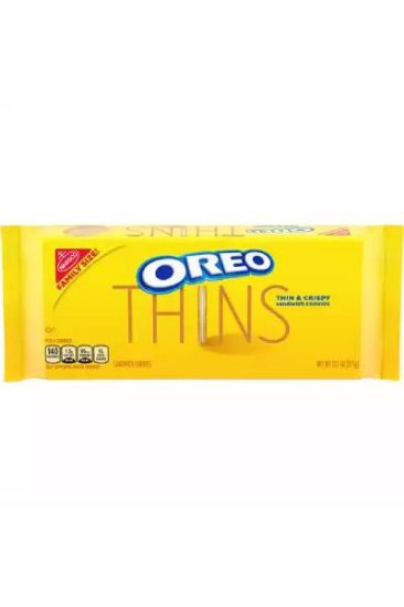 Picture of Oreo Thins Thin & Crispy Sandwich Cookies 13.1 Oz