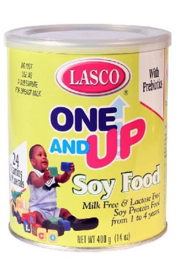 Picture of Lasco One And Up Soy Food From 1 To 3 Years 400 Grams