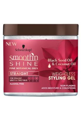 Picture of Schwarzkopf Smoothn Shine Straight Weightless Styling Gel 16 Oz