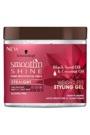 Picture of Schwarzkopf Smoothn Shine Straight Weightless Styling Gel 16 Oz