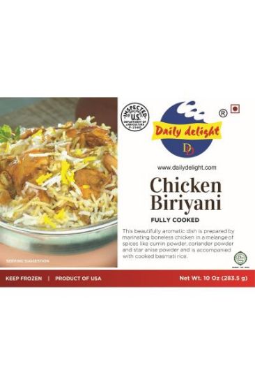 Picture of Delicious Delights Chicken Biriyani 10 Oz
