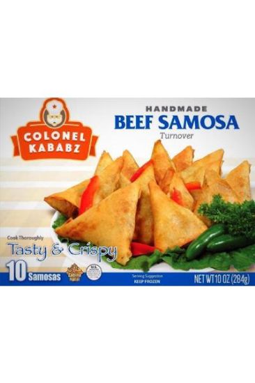 Picture of Colonel Kababz Beef Samosa 10 Oz