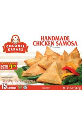 Picture of Colonel Kababz CRISPY CHICKEN SAMOSA 10 Oz