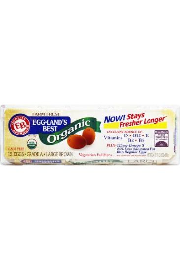 Picture of Egg Land/'s Organic Egg Grade A 12 Pcs
