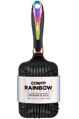 Picture of Conair Rainbow Detangle & Style Brush 1 Pc