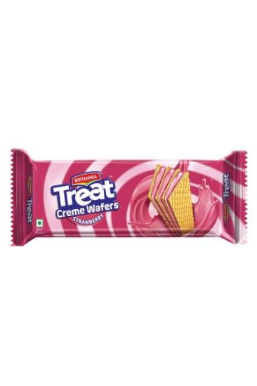 Picture of Britannia Treat Creme Wafers Strawberry 5.29 Oz