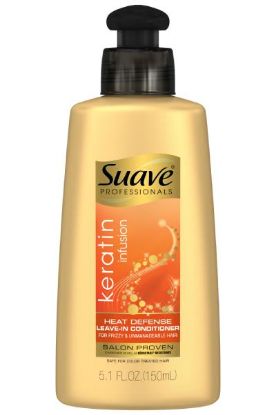 Picture of Suave Keratin Infusion Heat Defense Leave In Conditioner 5.1 Oz