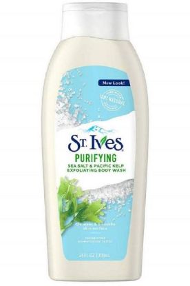 Picture of St. Ives Sea Salt & Pacific Kelp Exfoliating Body Wash 13.5 Oz