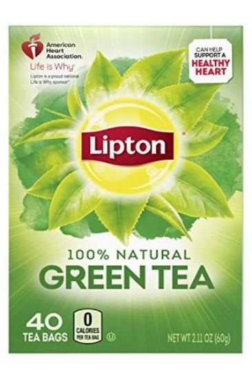 Picture of Lipton 100 % Natural Green Tea 40 Bags