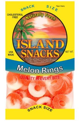 Picture of Island Snacks Melon Rings 3.5 Oz
