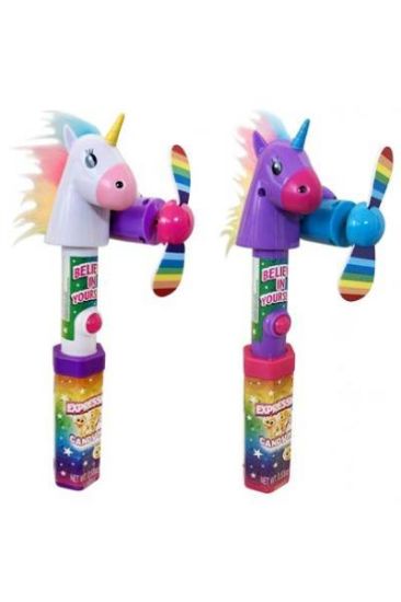 Picture of Expressions Unicorn Candy Fan 1 Pcs