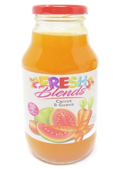 Picture of Fresh Blends Carrot & Guava Juice 11.15 Oz