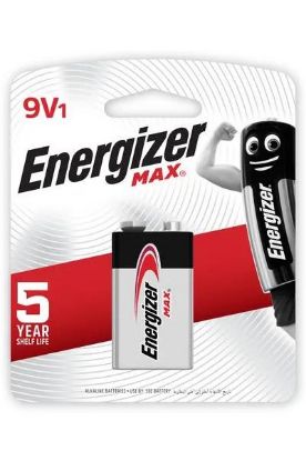 Picture of Energizer Max + Power Seal Batteries Alkaline 9v 1 Pc