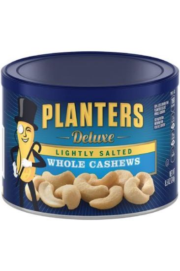 Picture of Planters Deluxe Lightly Salted Whole Cashews 8.5 Oz