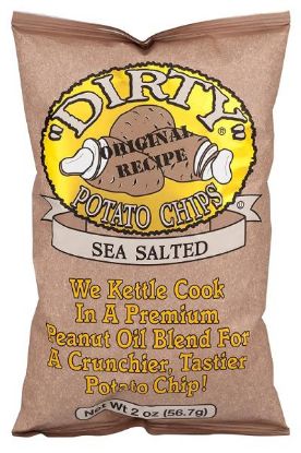 Picture of Dirty Potato Chips Sea Salted 2 Oz