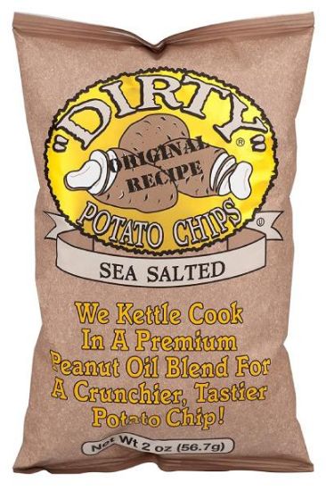 Picture of Dirty Potato Chips Sea Salted 2 Oz