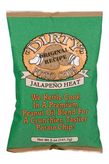 Picture of Dirty Potato Chips Jalapeno Heat 5 Oz