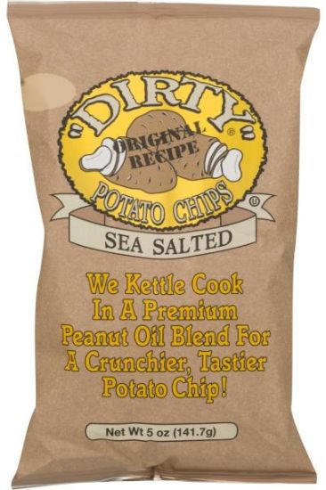 Picture of Dirty Potato Chips Sea Salted 5 Oz