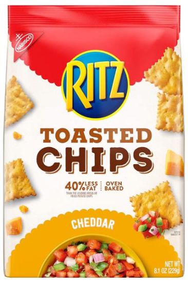 Picture of Ritz Toasted Chips Cheddar 8.1 Oz