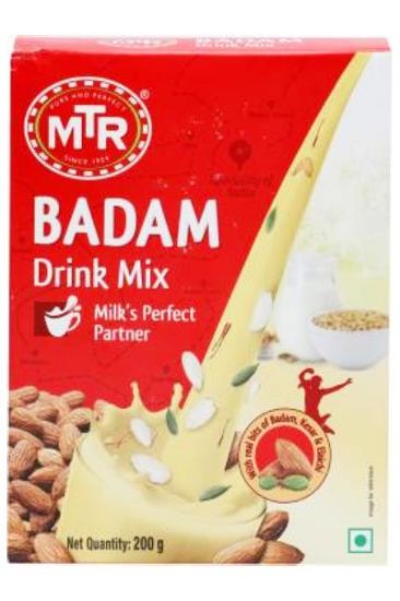 Picture of Mtr Badam Drink - Almond Drink Mix 200 Grams