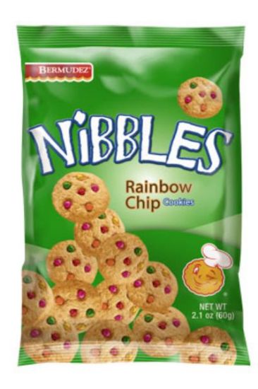 Picture of Bermudez Rainbow Chip Cookies 60 Grams