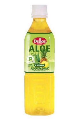 Picture of Dellos Pineapple Aloe Vera Drink 16.9 Oz