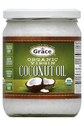 Picture of Grace Organic Coconut Oil 16.9 Oz