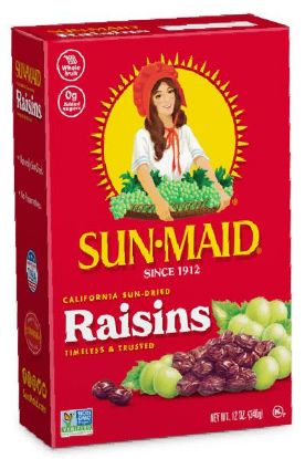 Picture of Sun Maid California Sun Dried Raisins 9 Oz
