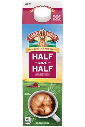 Picture of Land O Lakes Half And Half Milk & Cream 946 Ml