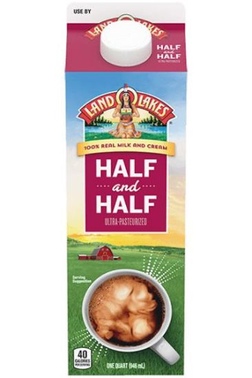 Picture of Land O Lakes Half And Half Milk & Cream 946 Ml