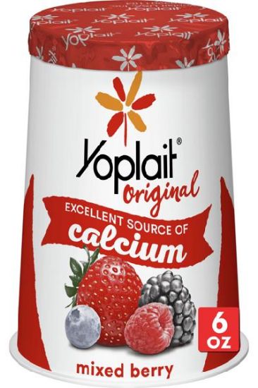 Picture of Yoplait Real Berry Yogurt  6 Oz