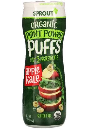 Picture of Sprout Organic Puffs Apple Kale 1.5 Oz
