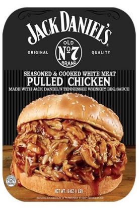 Picture of Jack Daniels Seasoned & Cooked White Meat Pulled Chicken 16 Oz