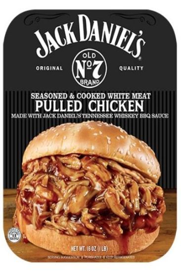 Picture of Jack Daniels Seasoned & Cooked White Meat Pulled Chicken 16 Oz