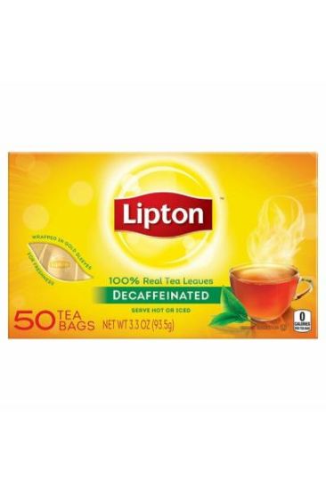 Picture of Lipton Decaffeinated Tea 3.3 Oz