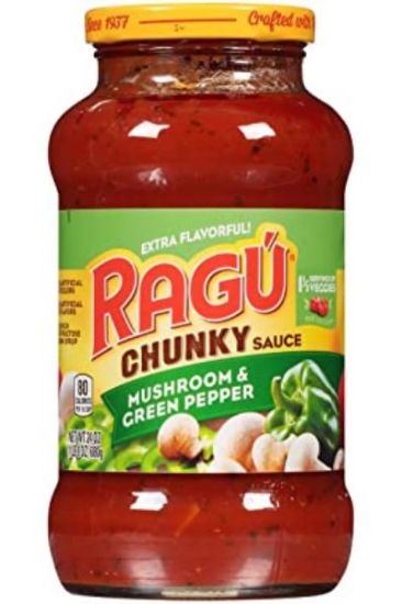 Picture of Ragu Mushroom & Green Pepper 24 Oz