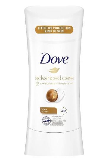 Picture of Dove Advanced Care Antiperspirant Shea Butter 2.6 Oz