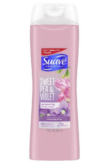 Picture of Suave Sweet Pea & Violet Body Wash 15 Oz