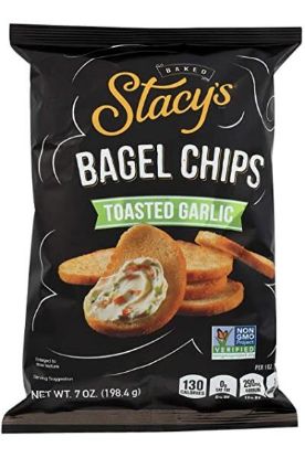 Picture of Stacy Bagel Chips Toasted Garlic 7 Oz