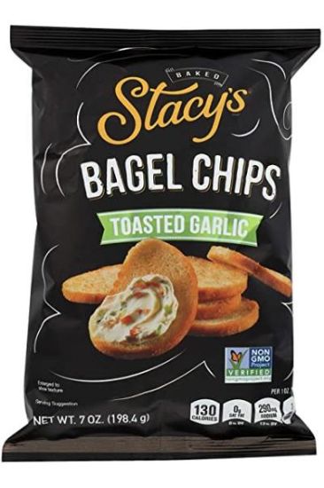 Picture of Stacy Bagel Chips Toasted Garlic 7 Oz
