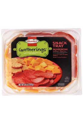 Picture of Hormel Gatherings Snack Tray Pepperoni 14 Oz