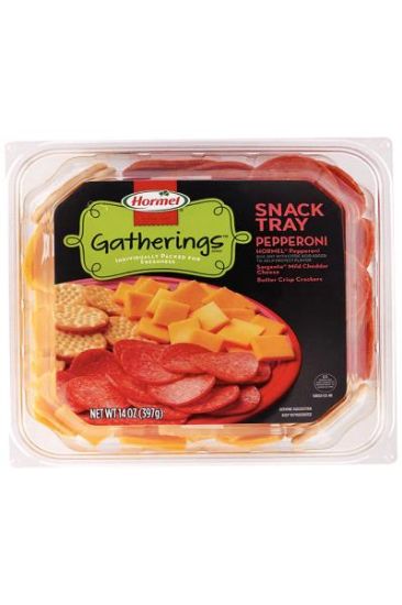 Picture of Hormel Gatherings Snack Tray Pepperoni 14 Oz