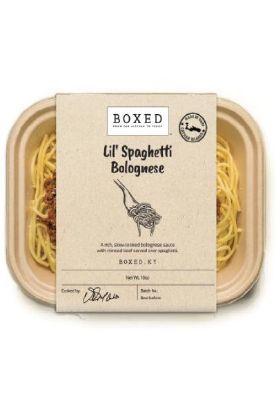 Picture of Boxed Lil Spaghetti Bolognese 10 Oz