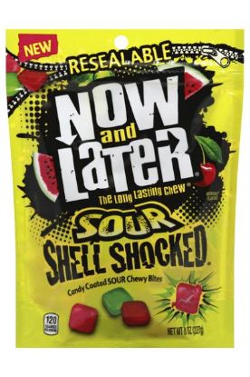 Picture of Now And Later Sour Shell Shocked 8 Oz