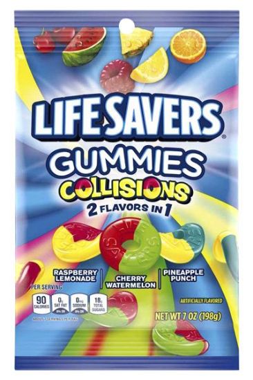 Picture of Liefsavers Gummies Collisions 2in1 4.2 Oz