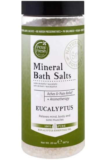 Picture of Petal Fresh Mineral Bath Salts Eucaltptus 20 Oz