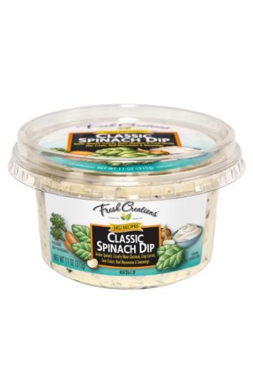 Picture of Fresh Creations Classic Spinach Dip 11 Oz