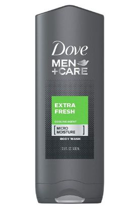 Picture of Dove Extra Fresh Body & Face Wash Men 13.5 Oz