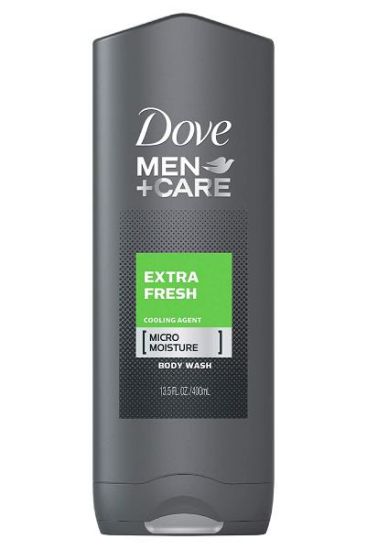 Picture of Dove Extra Fresh Body & Face Wash Men 13.5 Oz